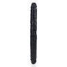 Real Rock Double Gode Straight Slim 35.5 x 3.8cm Noir